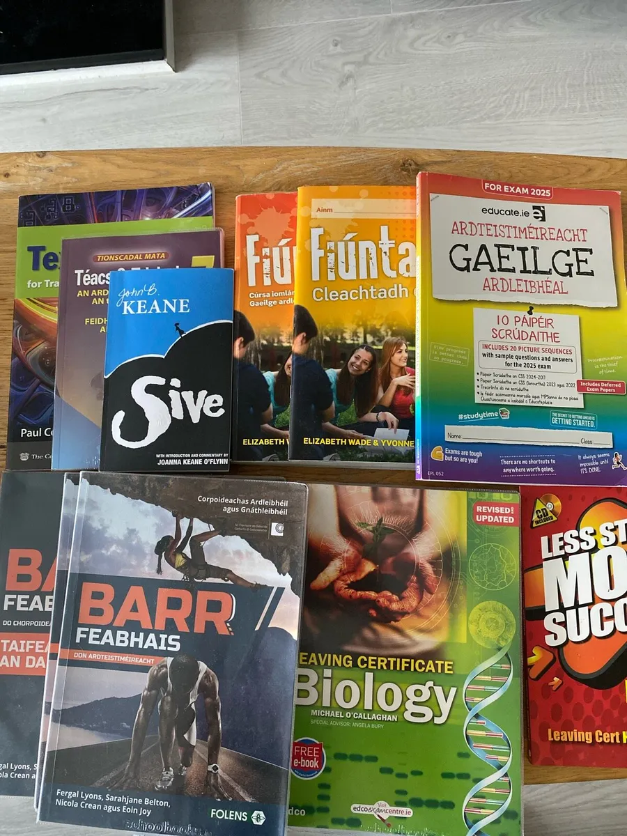 Schoolbooks for 4th, 5th, 6th year & study books - Image 1