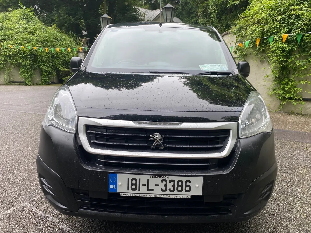 2018 PEUGEOT PARTNER 179KMS CVRT 7/26 TAXED 3/26 - Image 2