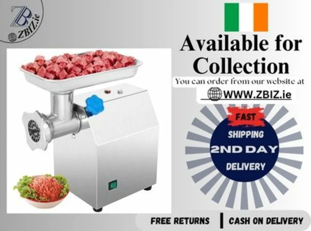 Commercial Meat Mincer Electric Grinder Sausage - Image 1