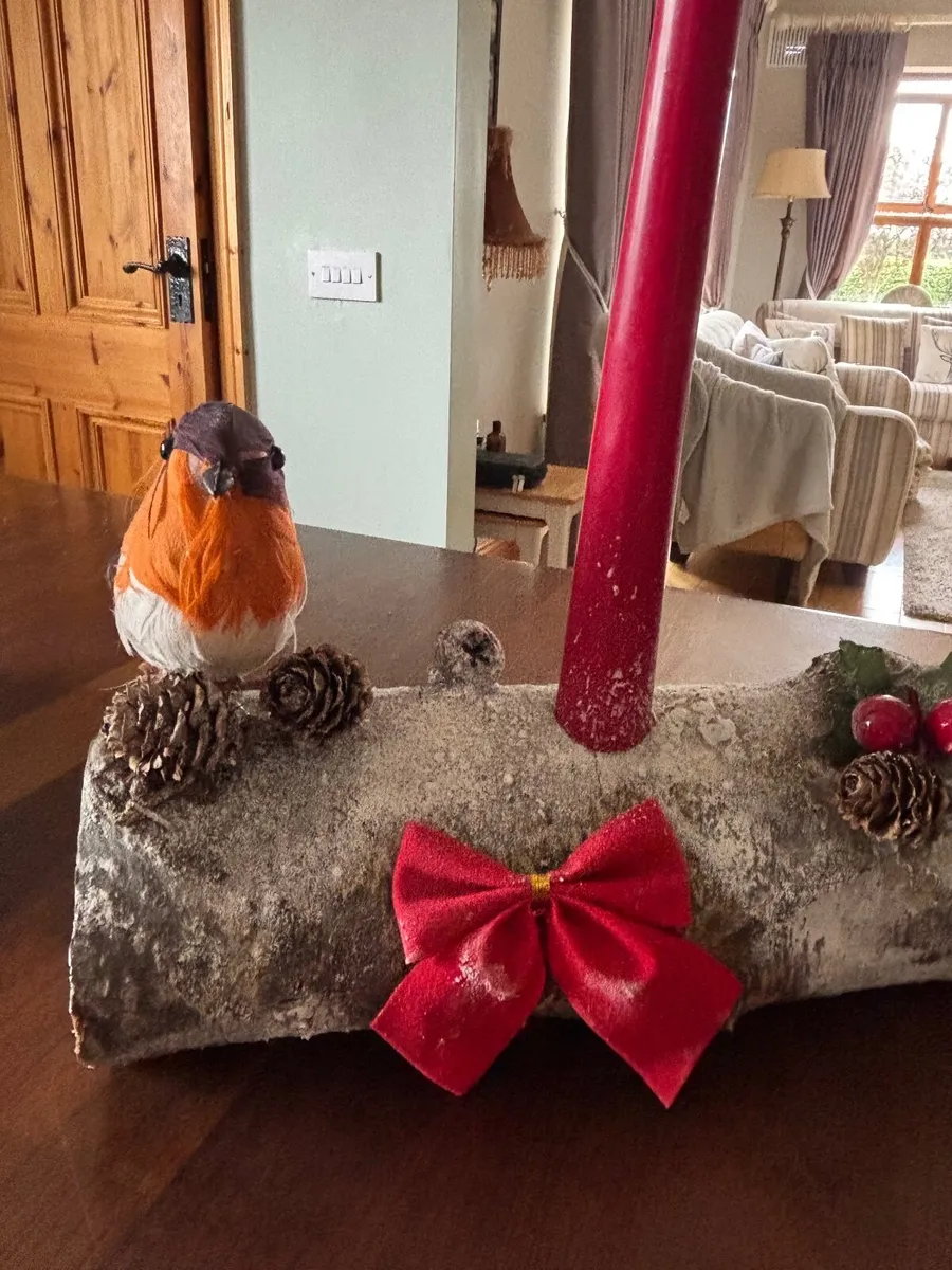 Indoor Christmas log - Image 1