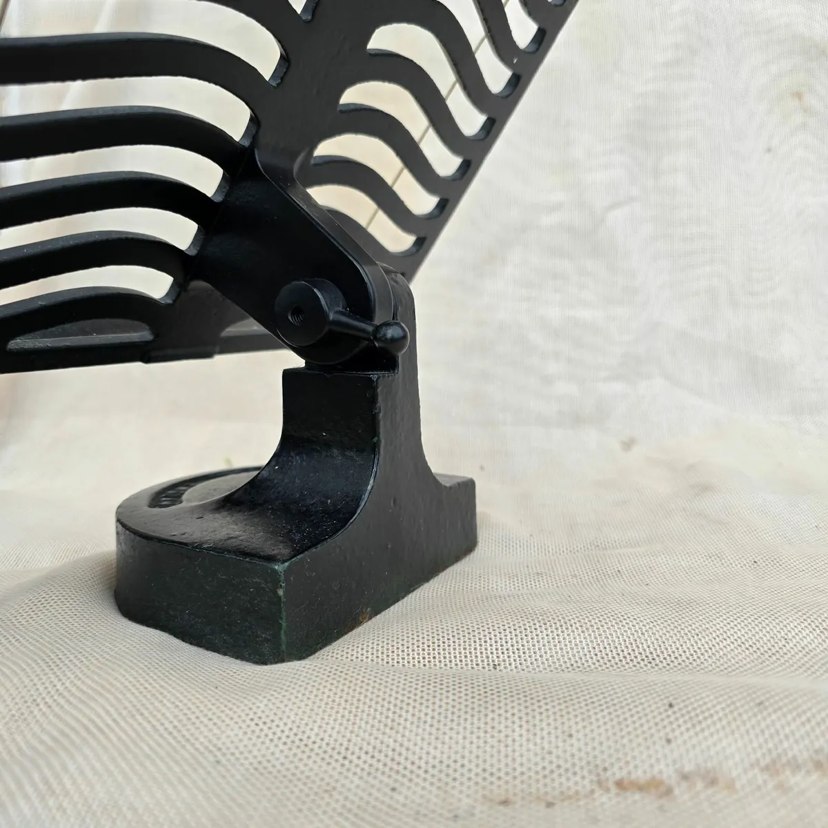 Vintage Cast Iron Adjustable Book Stand / Cookbook - Image 3