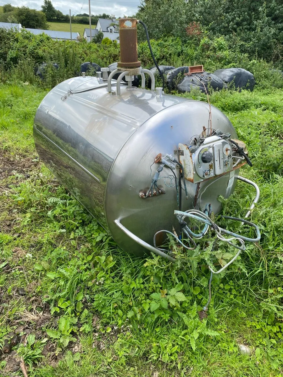 Stainless steel zero milk tank - Image 2