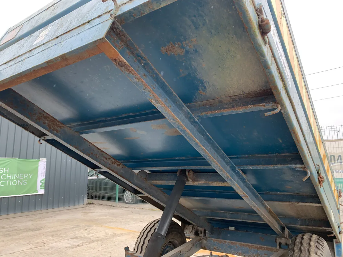 UNRESERVED DOOLEY TRACTOR TIPPING TRAILER FOR AUCT - Image 2