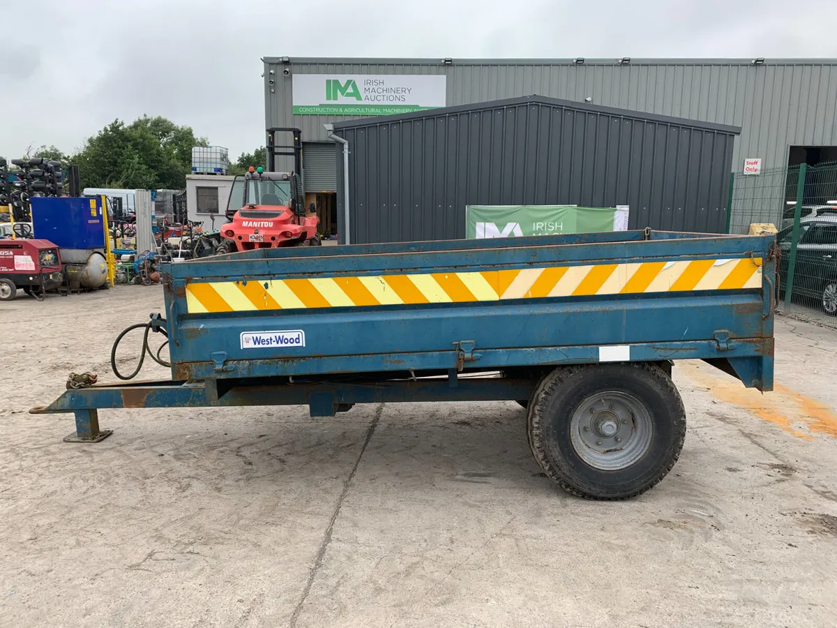 UNRESERVED DOOLEY TRACTOR TIPPING TRAILER FOR AUCT - Image 4