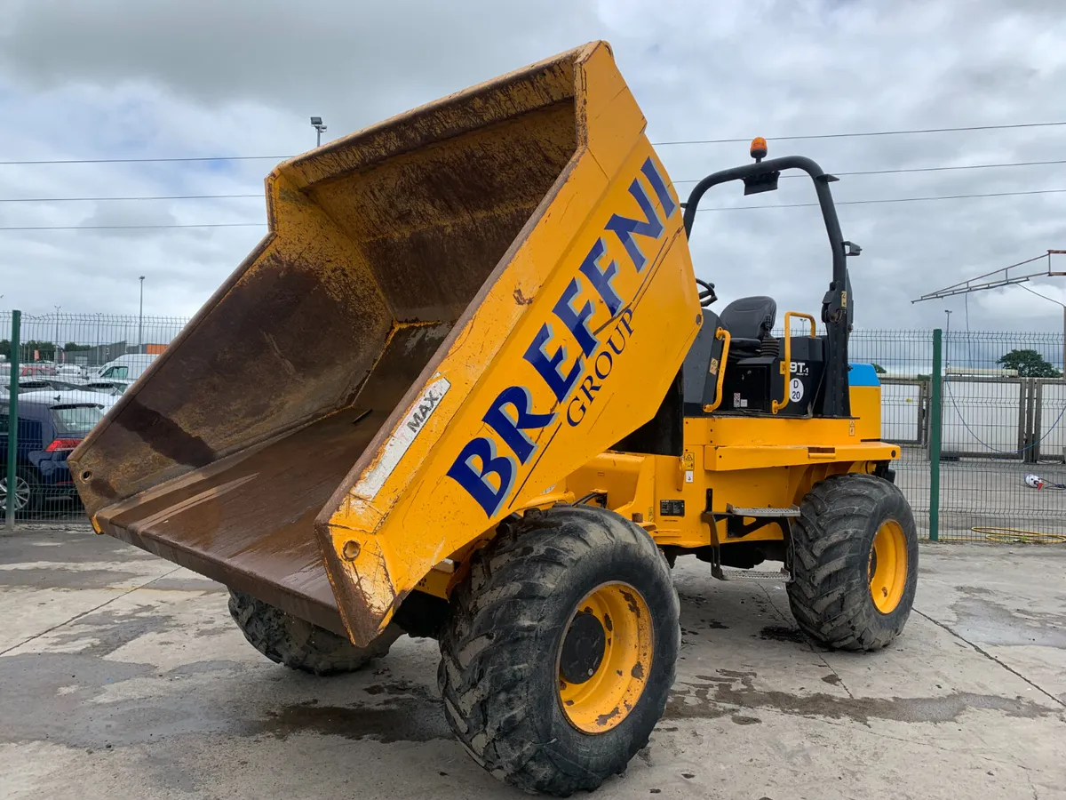 2019 JCB 9T STRAIGHT TIP DUMPER FOR AUCTION - NAAS - Image 1
