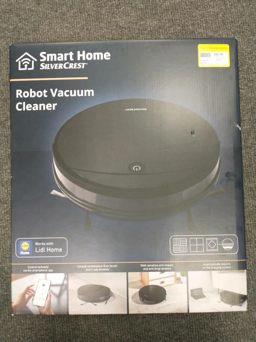 Silver Crest Robot Vacuum "New" - Image 1