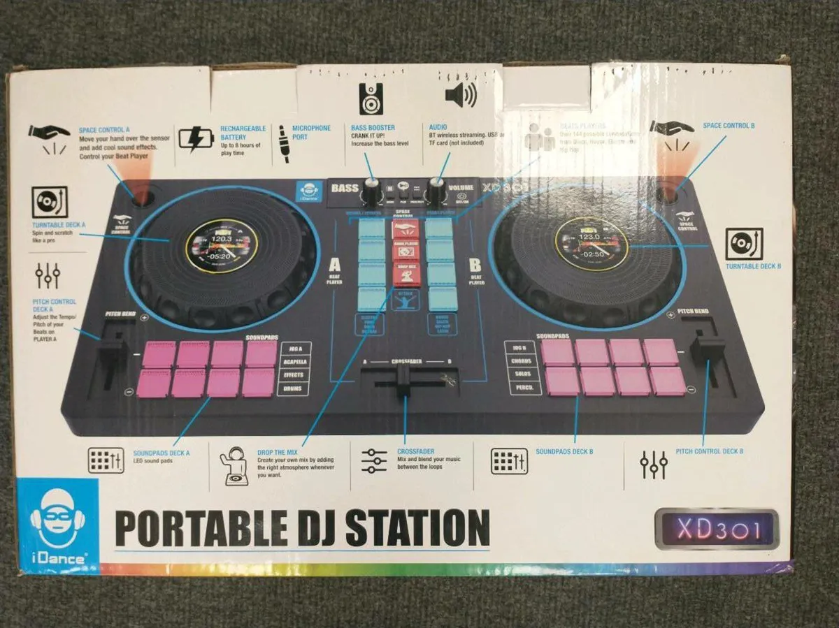 Portable DJ Station XD301 - Image 2