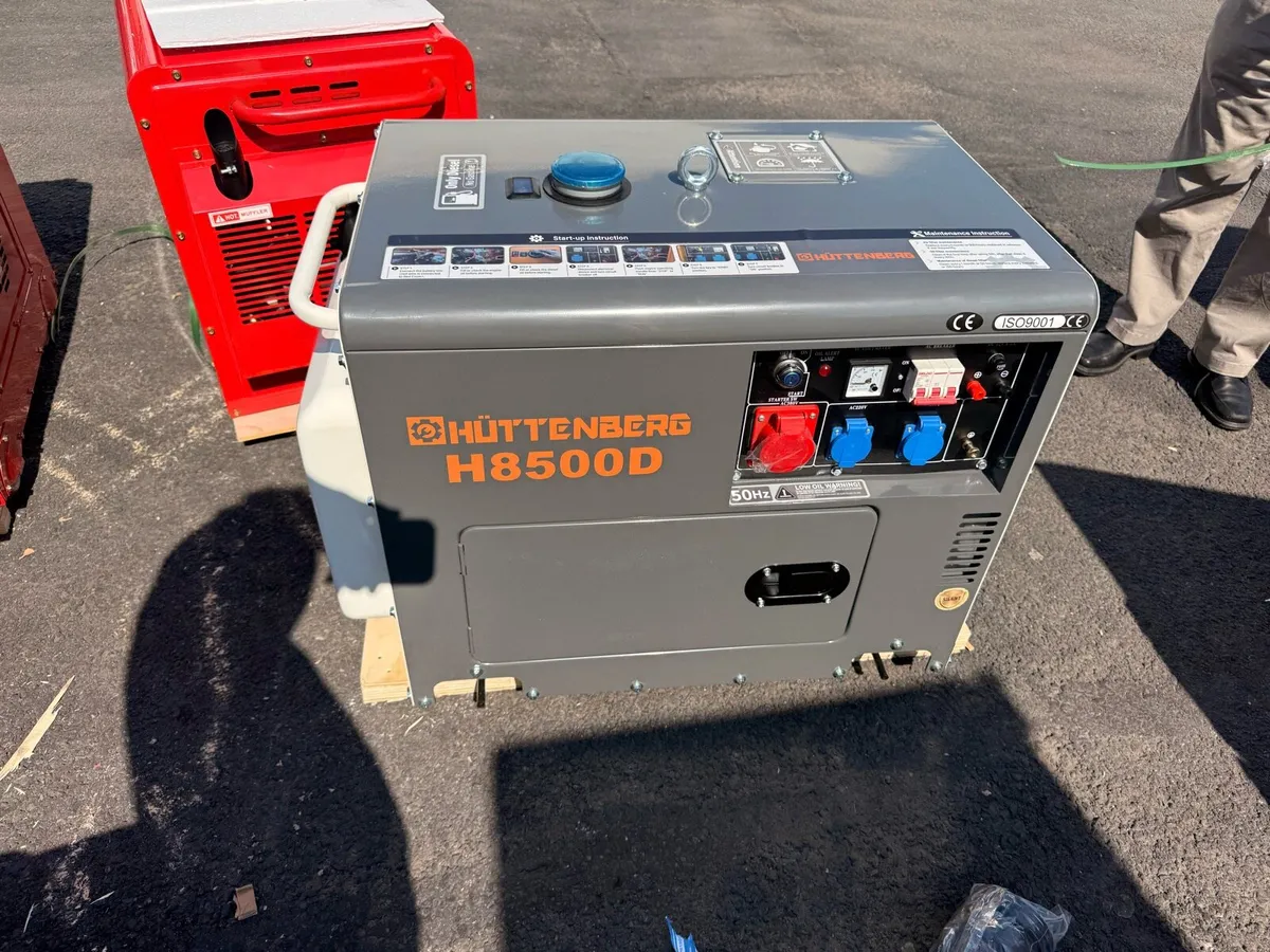 2025 SUPER SILENT DEISEL GENERATOR 13kva KEY START - Image 1