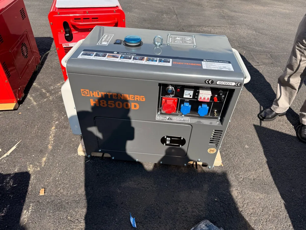 NEW SUPER SILENT DIESEL GENERATOR 13kva KEY START - Image 2