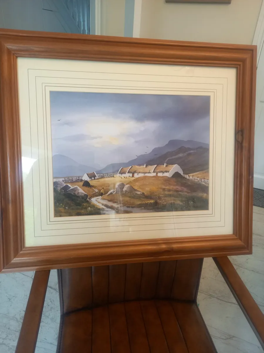 Reproduction painting . Irish artist - Image 1