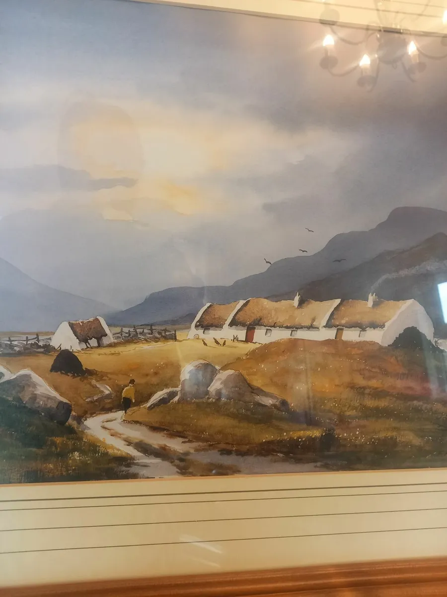 Reproduction painting . Irish artist - Image 2
