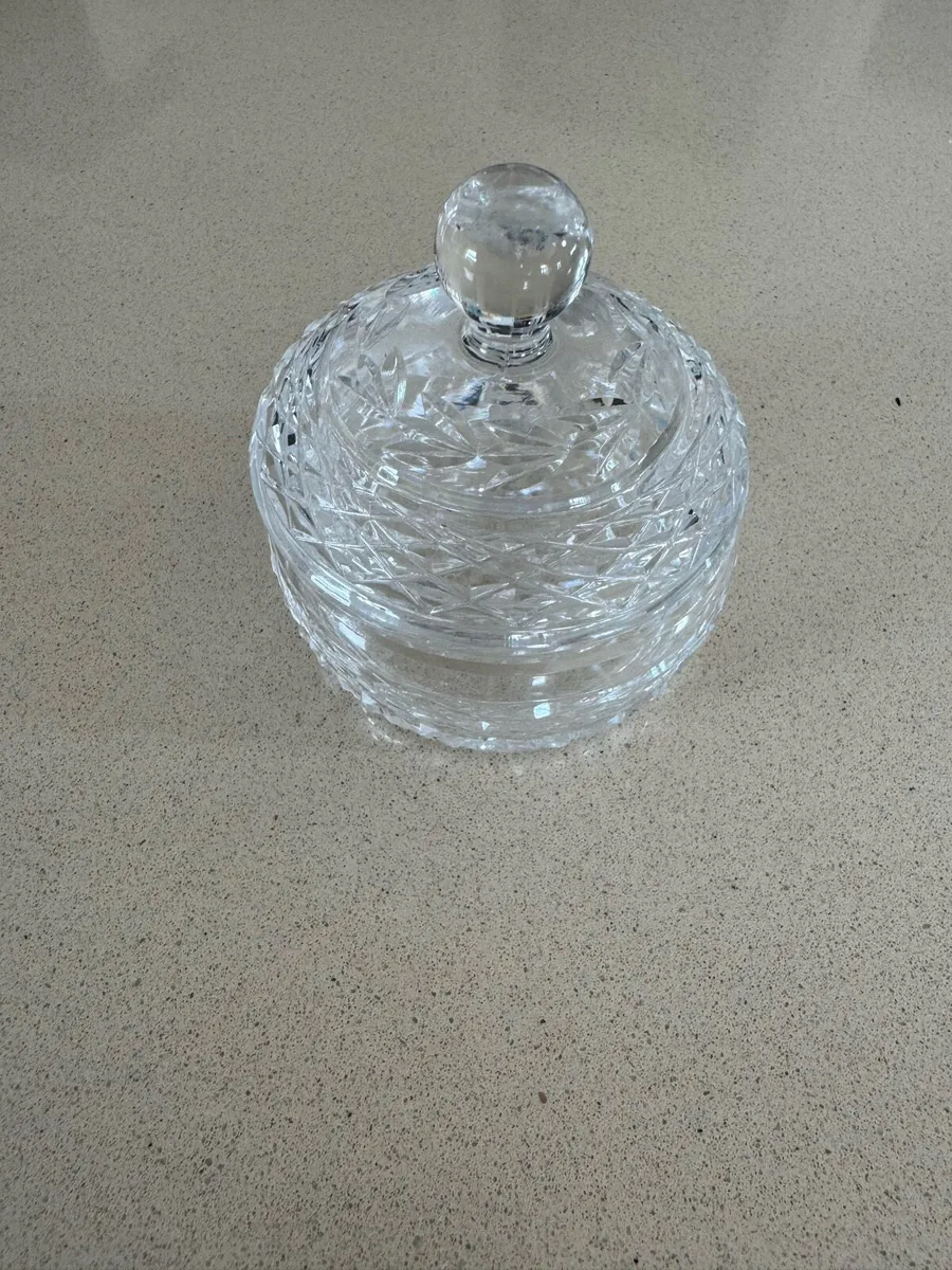 Waterford crystal vanity jar - Image 1