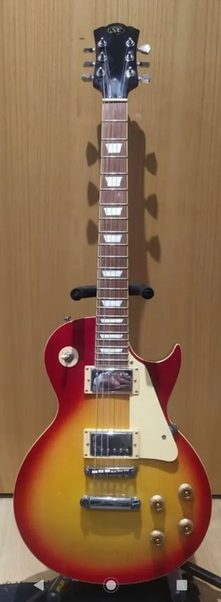 SX Les Paul Electric Guitar (Set neck) - Image 1
