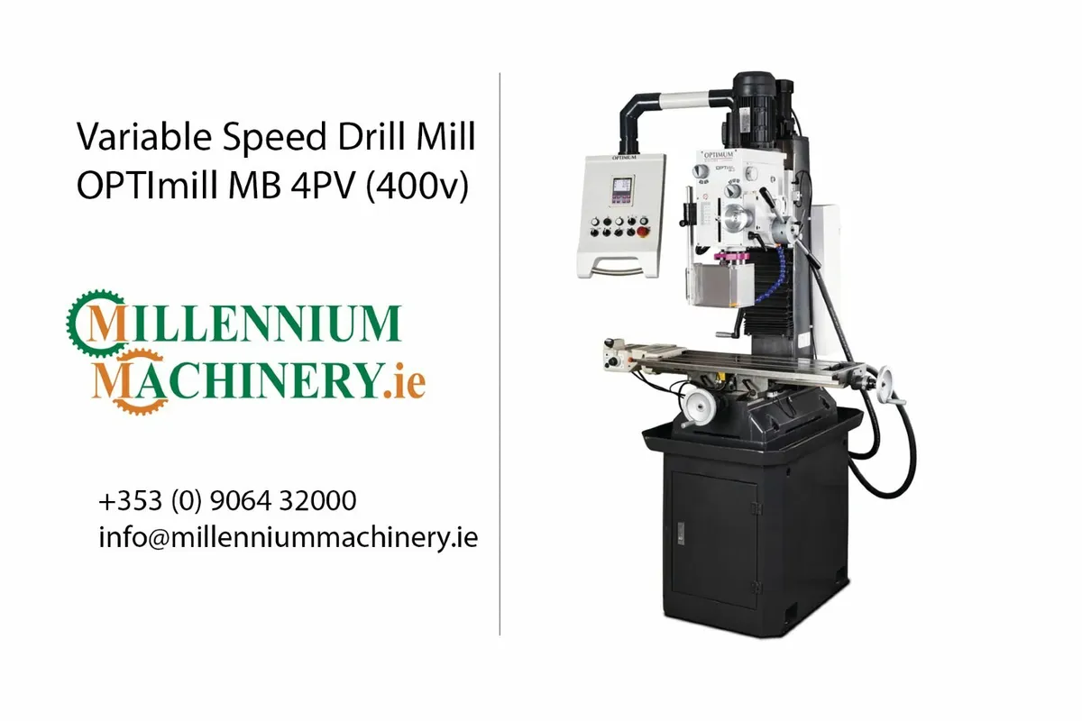 Variable Speed Drill Mill - OPTImill MB 4PV