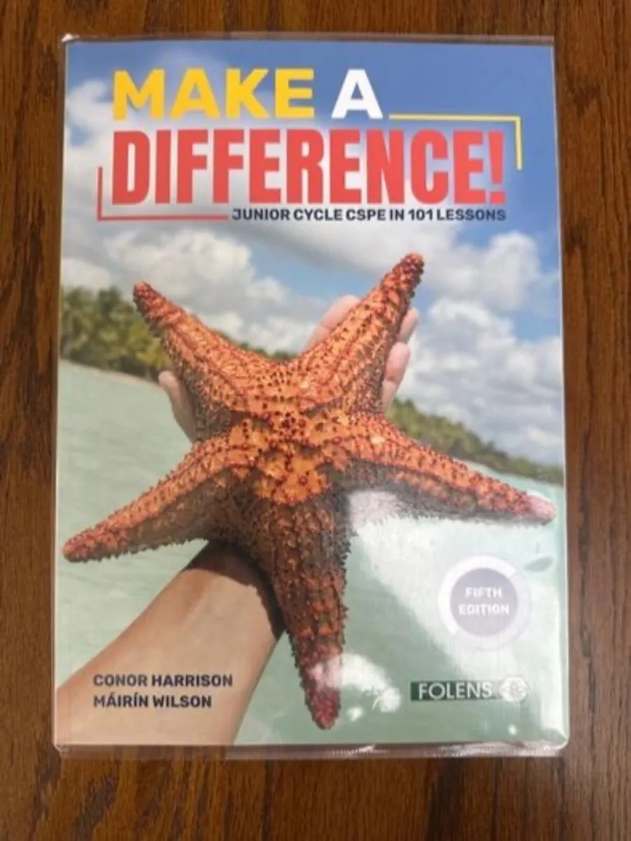 Make A Difference Junior Cycle CSPE book set - Image 3