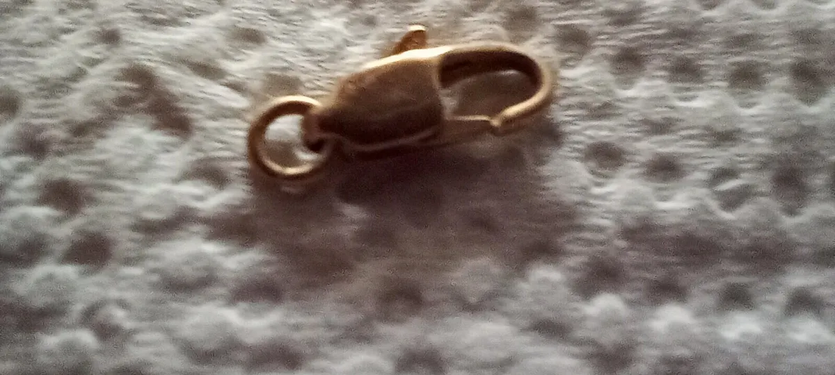 14 ct gold lobster claw clasp - Image 2
