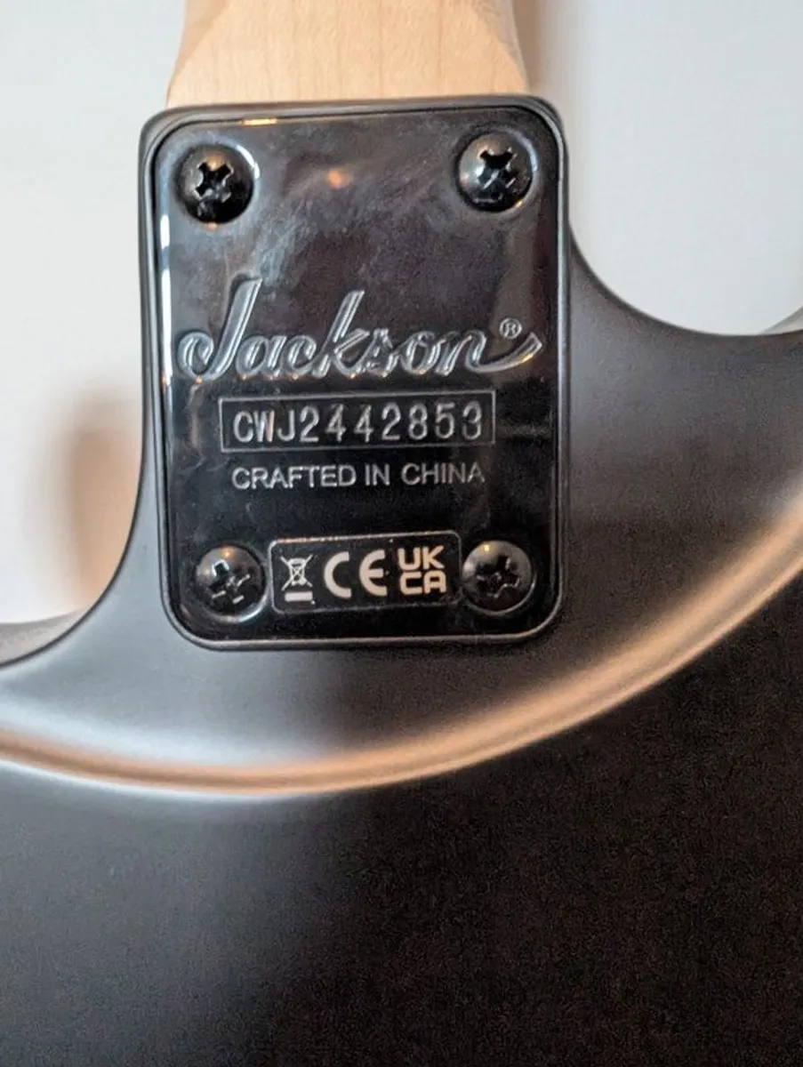 Jackson JS22 Dinky Satin Black - Image 4