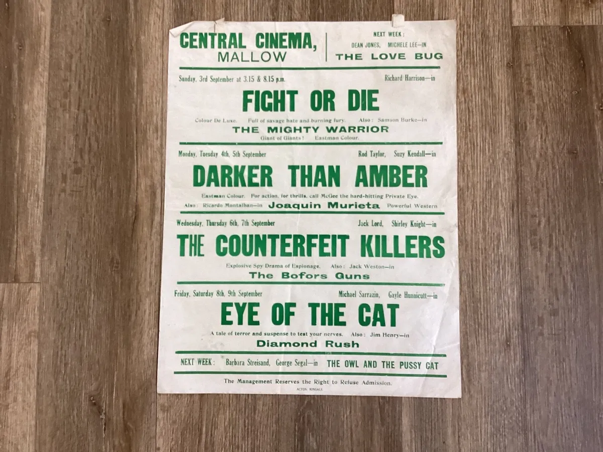 Old Cinema Posters Collectables - Image 1