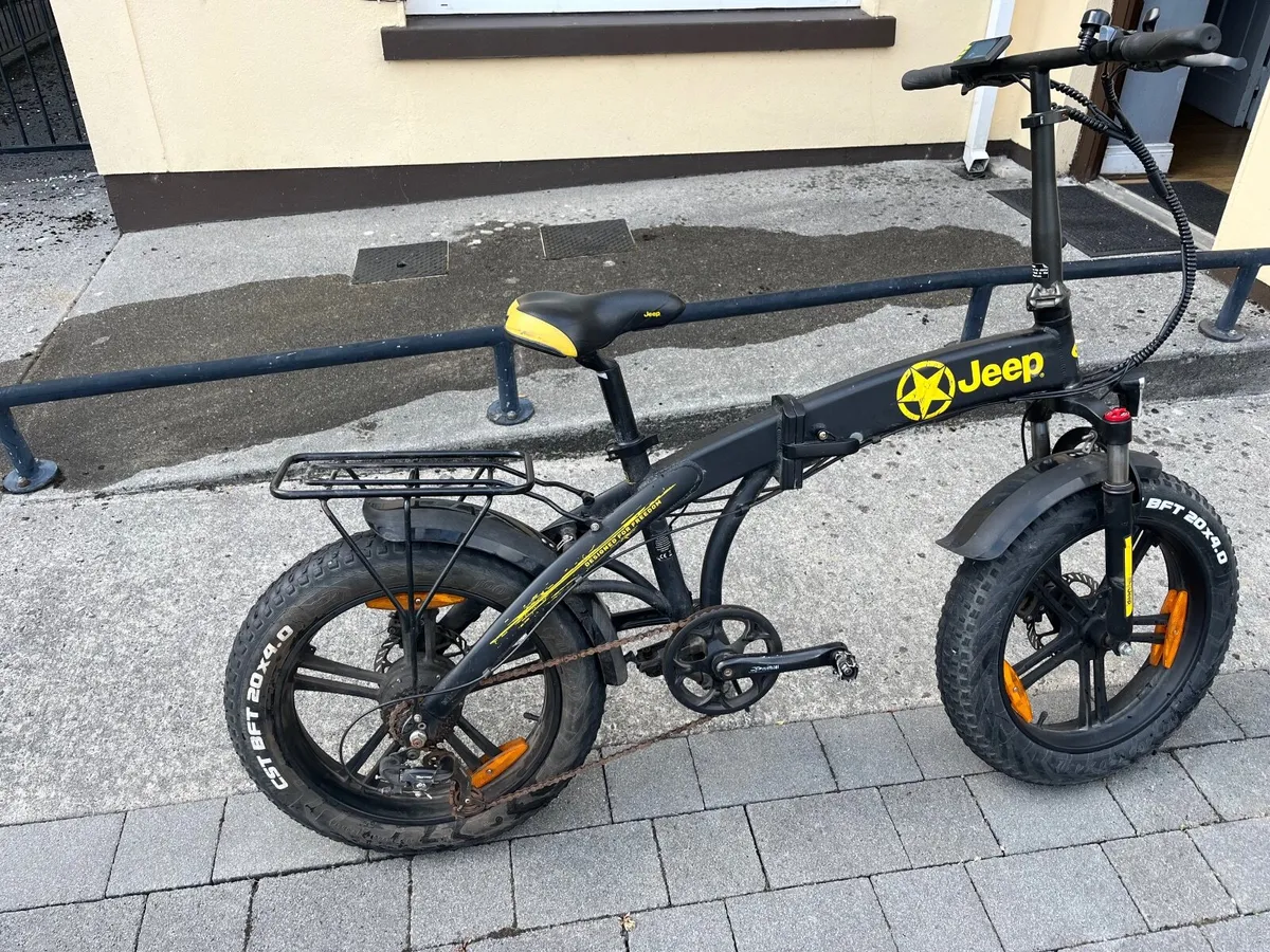 Jeep fat tyre Ebike for sale - Image 1