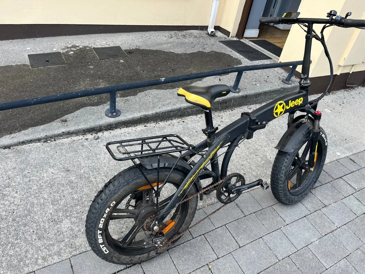Jeep fat tyre Ebike for sale - Image 3
