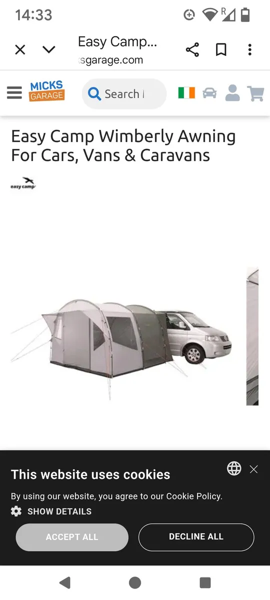 Drive away awning - Image 1