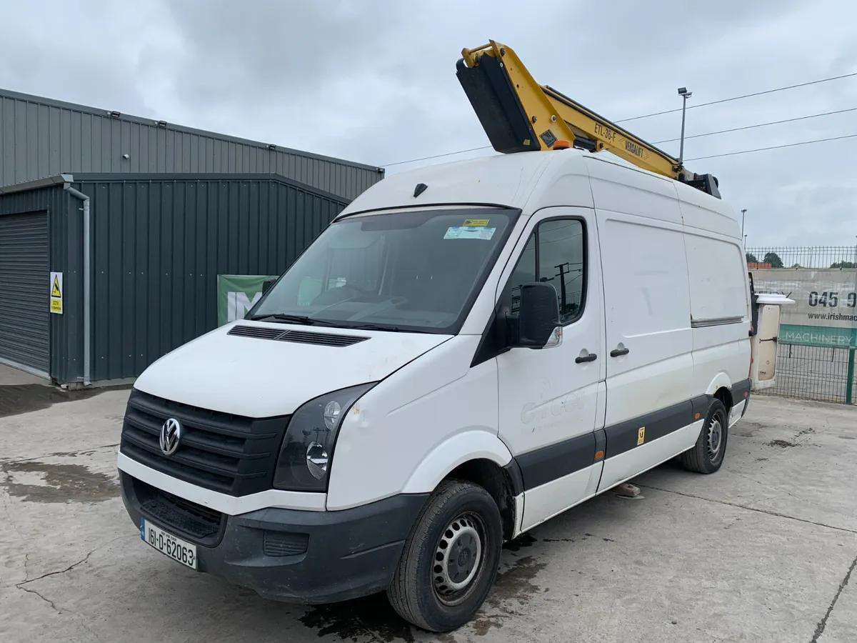 2016 VW CRAFTER CHERRY PICKER FOR AUCTION - NAAS - Image 1