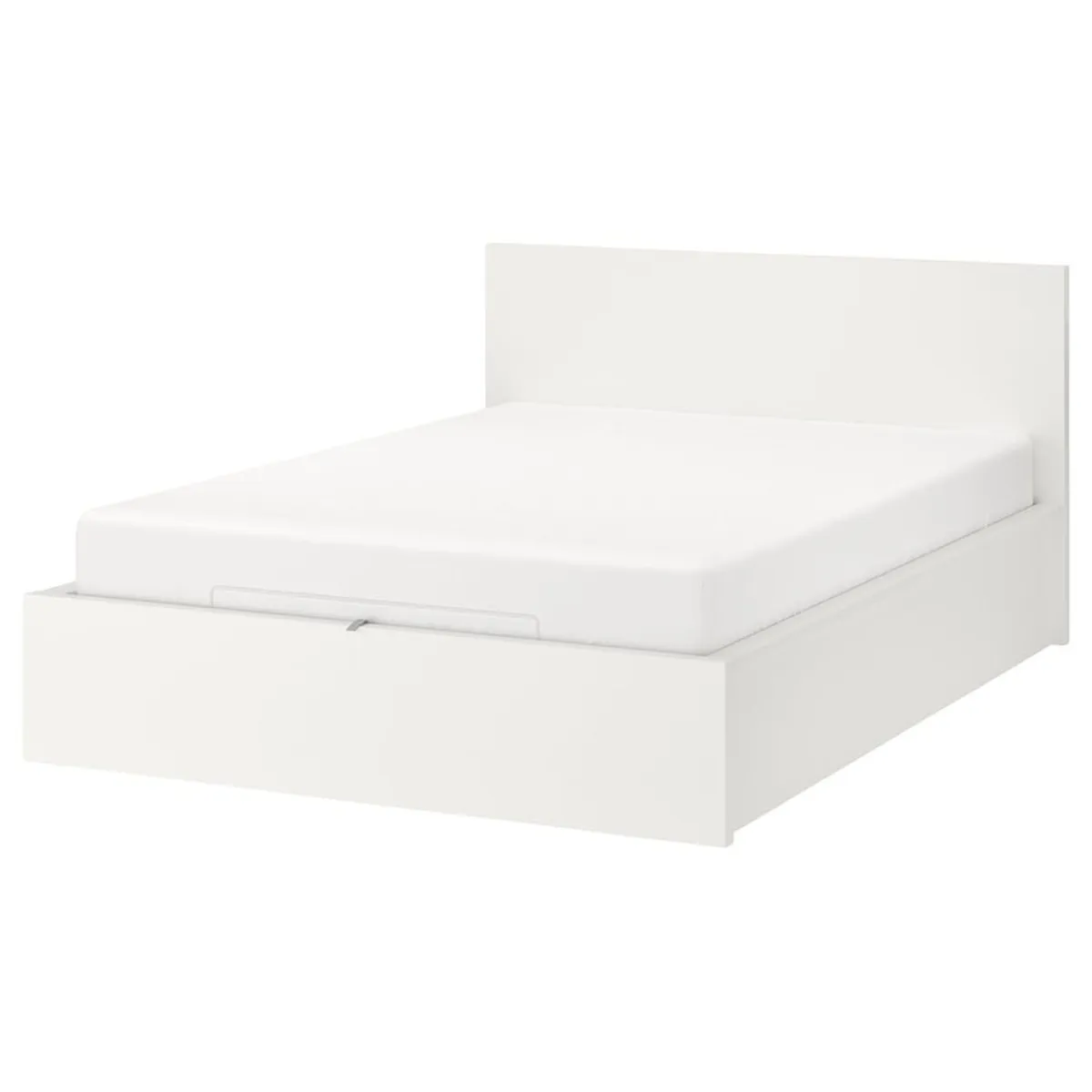 Ottoman bed, white, Standard Double - Image 1