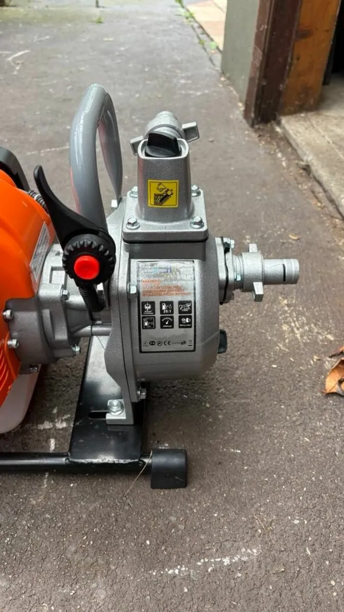 Petrol water pump 5.2 HP garden pump 2-stroke moto - Image 3