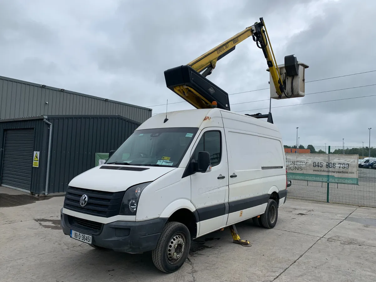2016 VW CRAFTER CHERRY PICKER FOR AUCTION - NAAS - Image 1