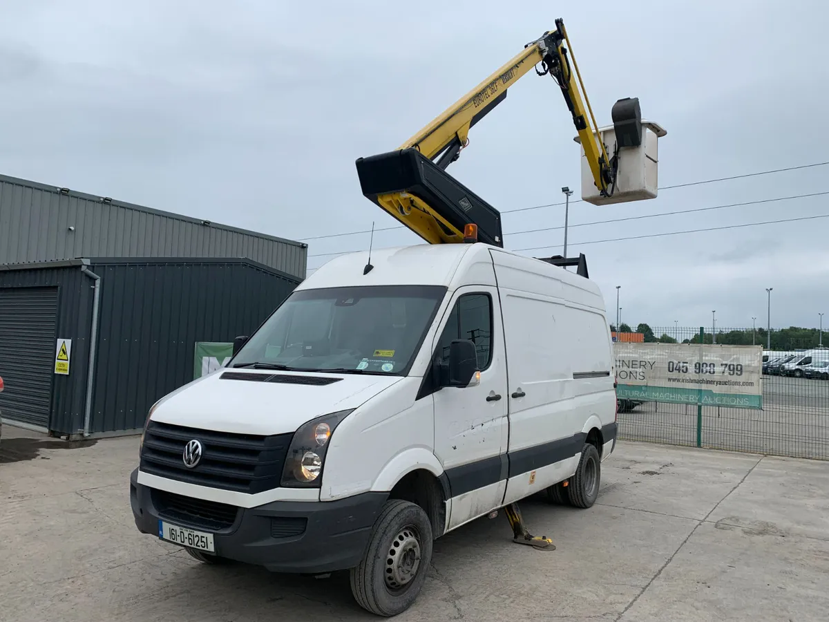 2016 VW CRAFTER CHERRY PICKER FOR AUCTION - NAAS - Image 1