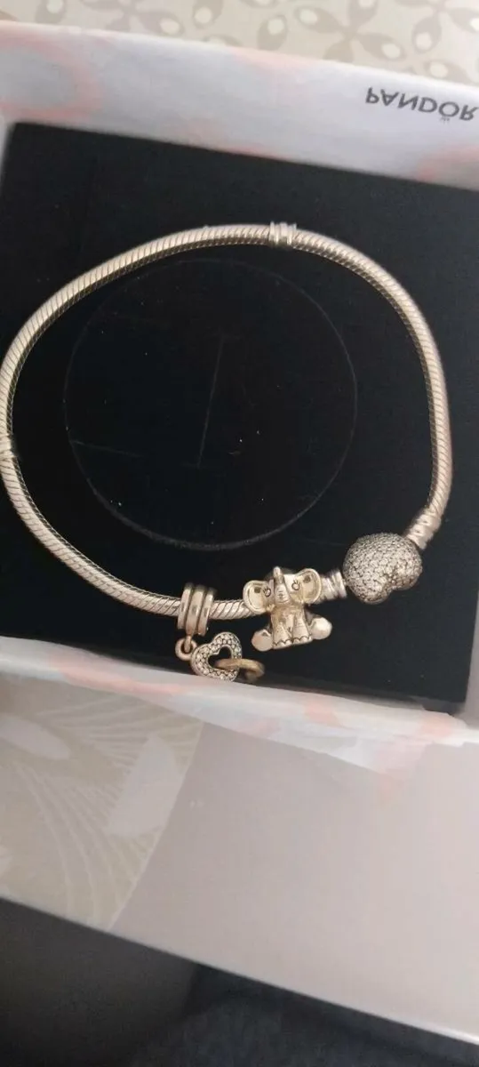 Pandora charm bracelet - Image 1