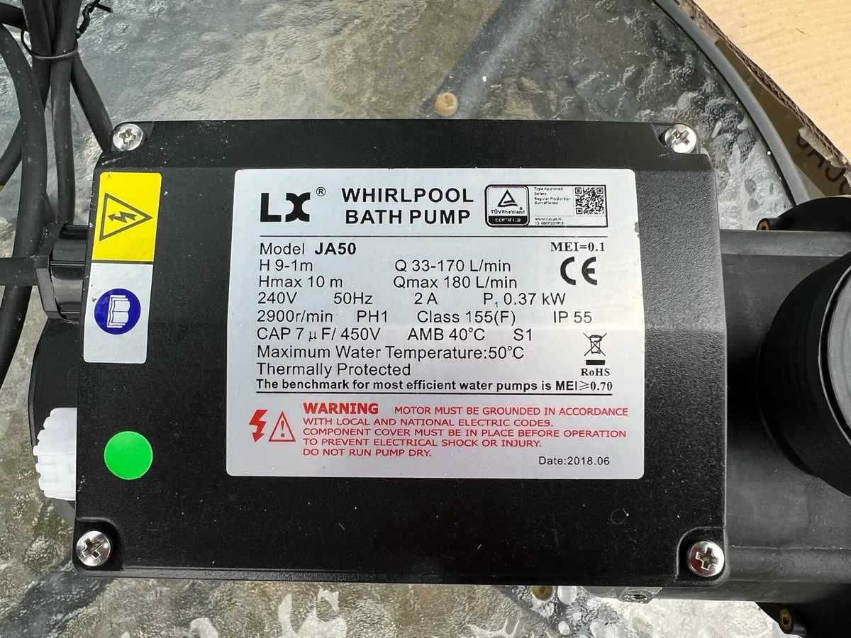 JA50 Hot tub pump - Image 1