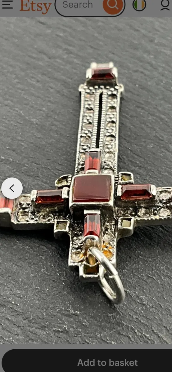 Vintage silver Cross - Image 3