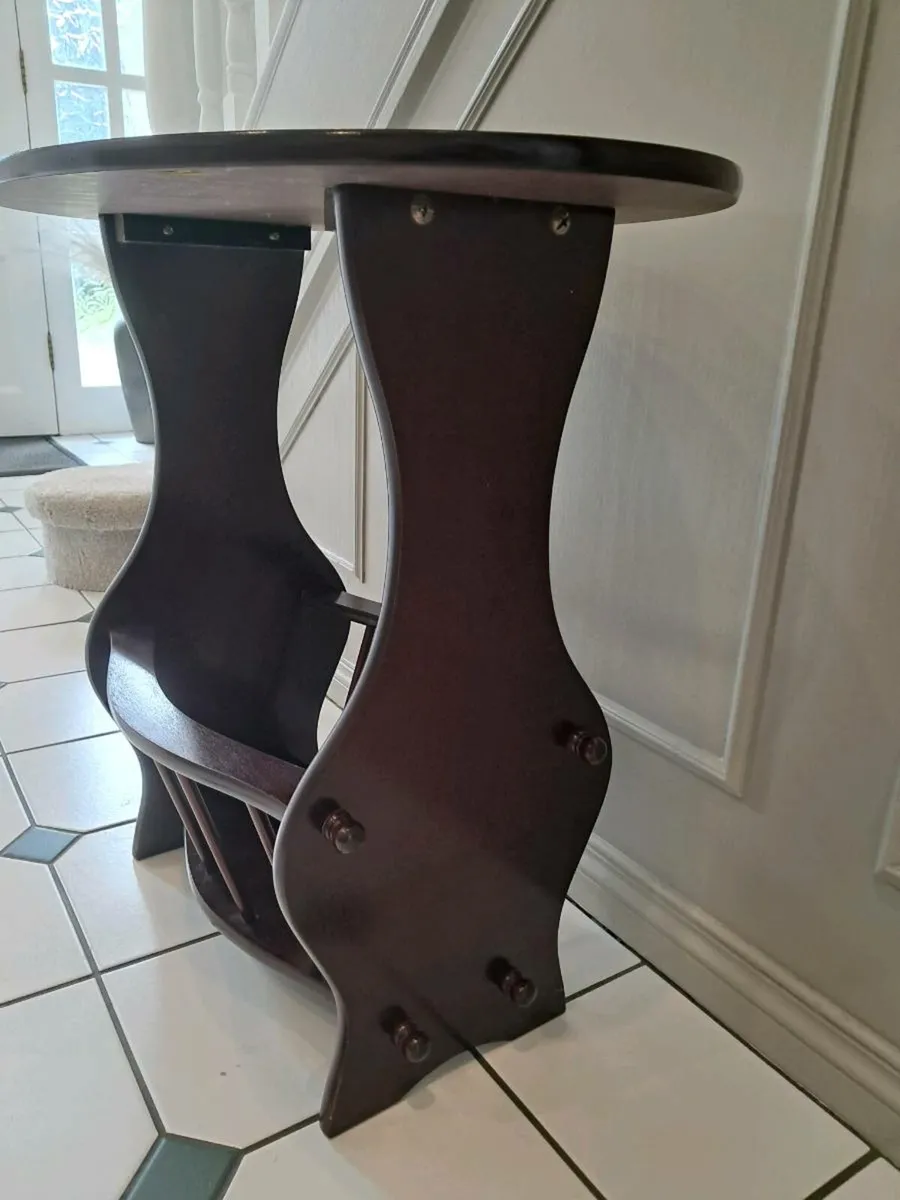 Side Table/Magazine Rack - Image 3