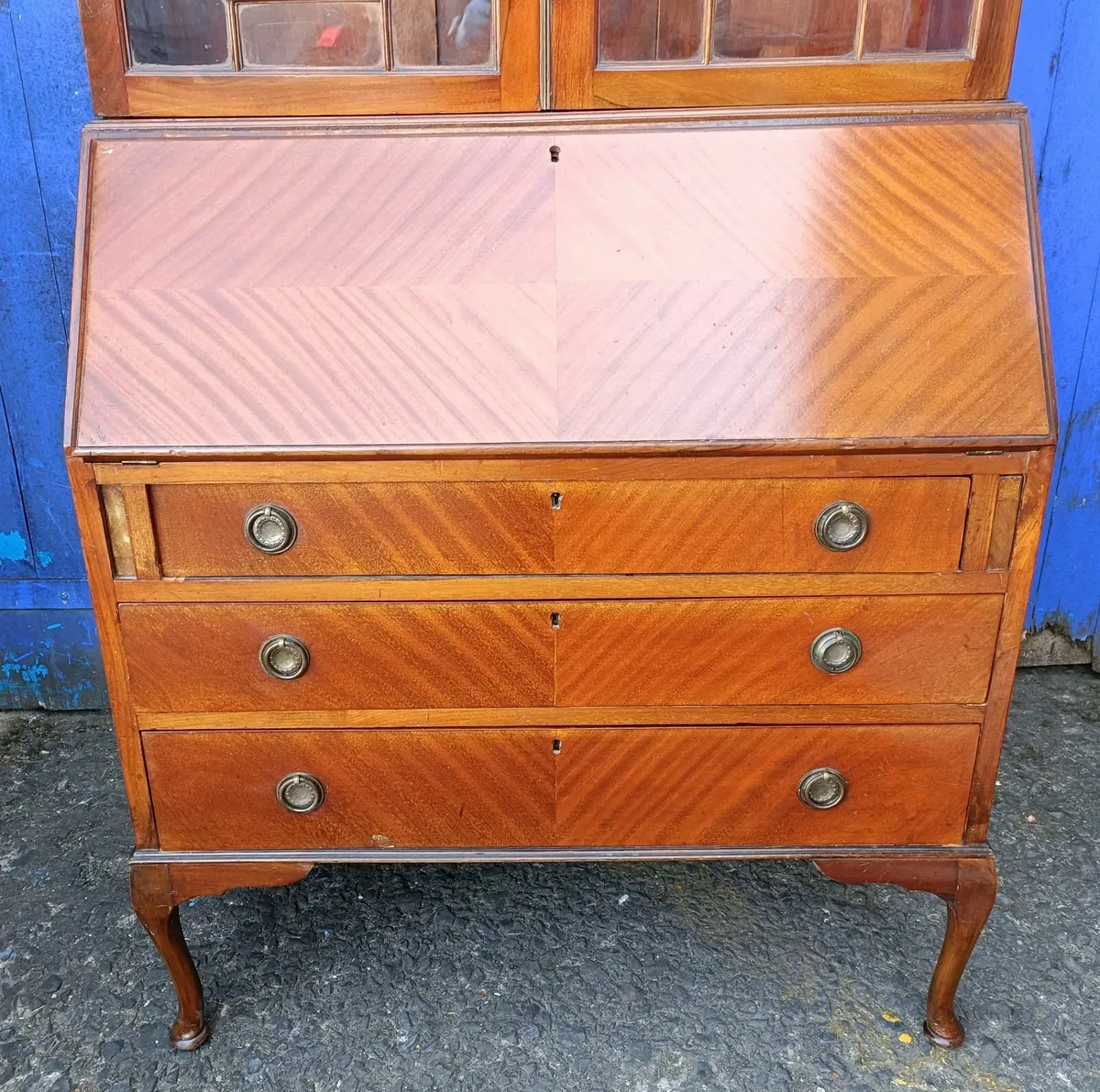 Vintage Bureau Bookcase - Image 3