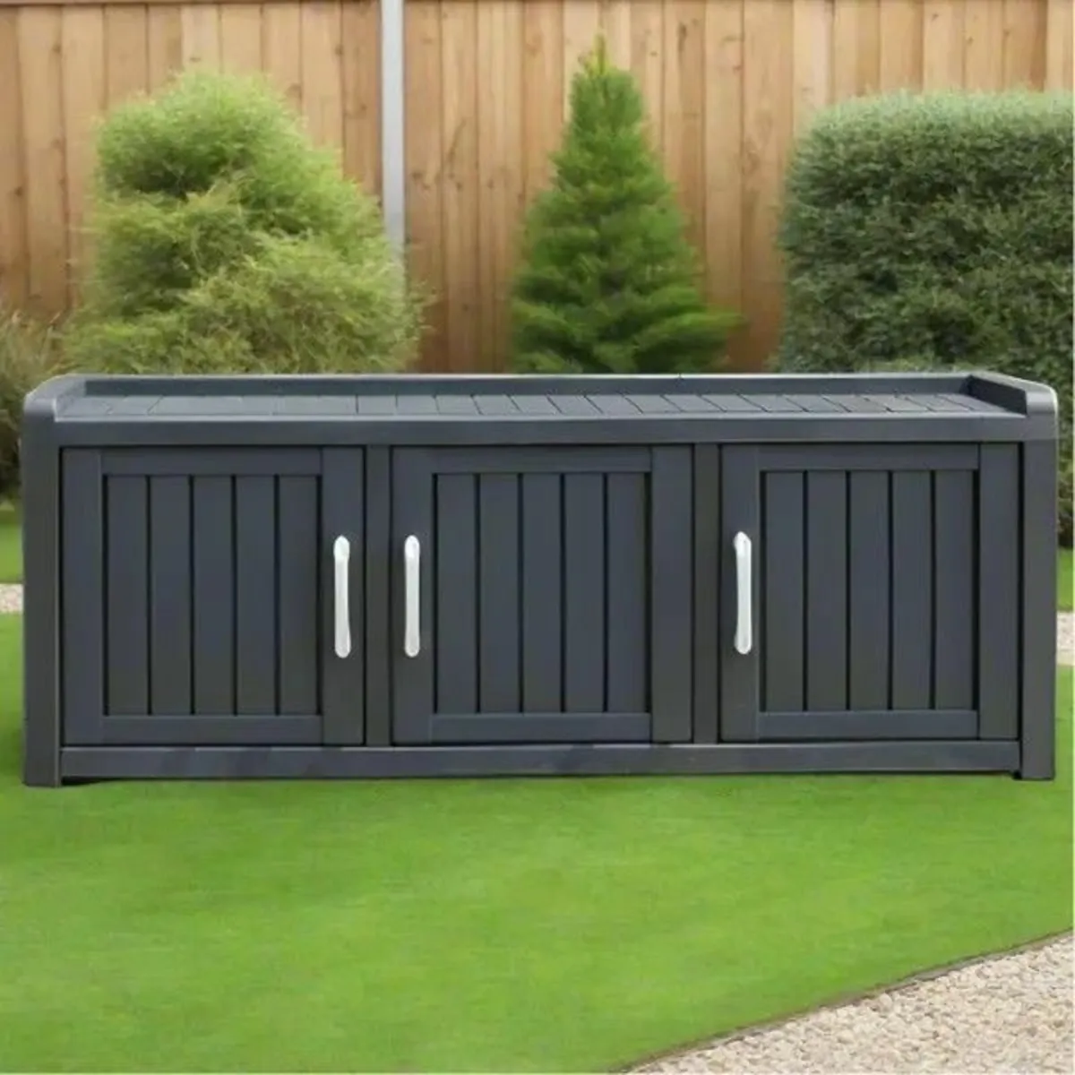 Durable Resin Storage Cabinet - Free Delivery - Image 1