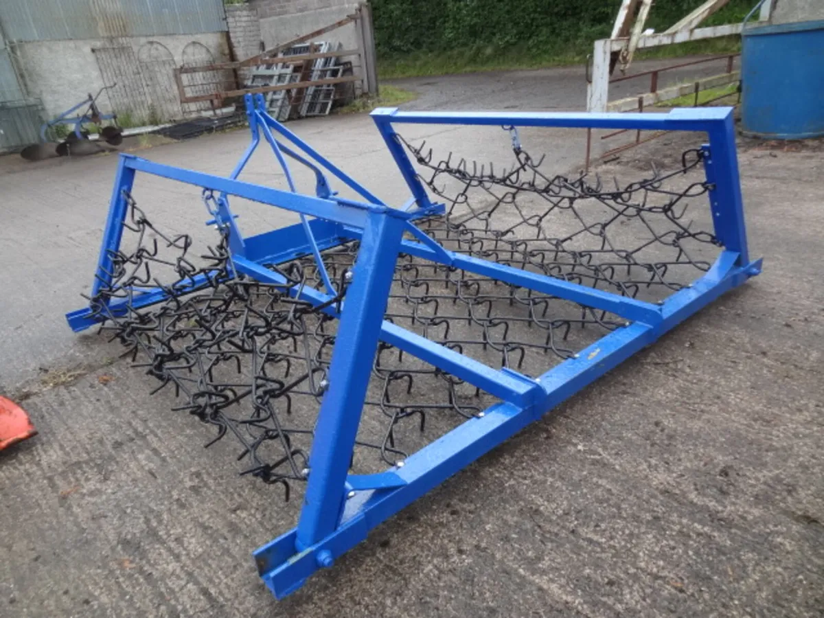 4 Metre Mounted Chain Harrow - Image 3
