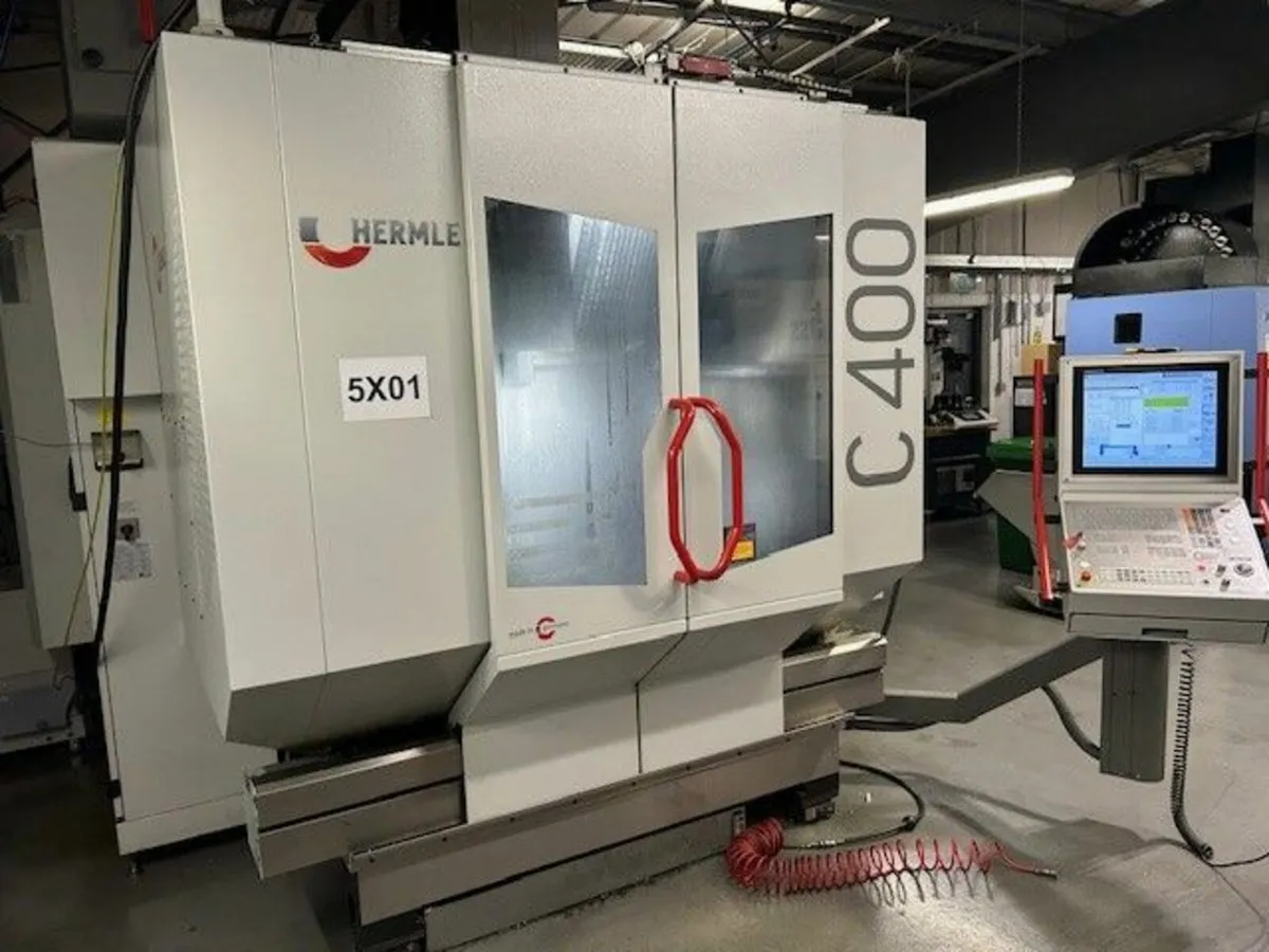 HERMLE C400U 5 AXIS VERTICAL MACHING CENTRE - Image 1