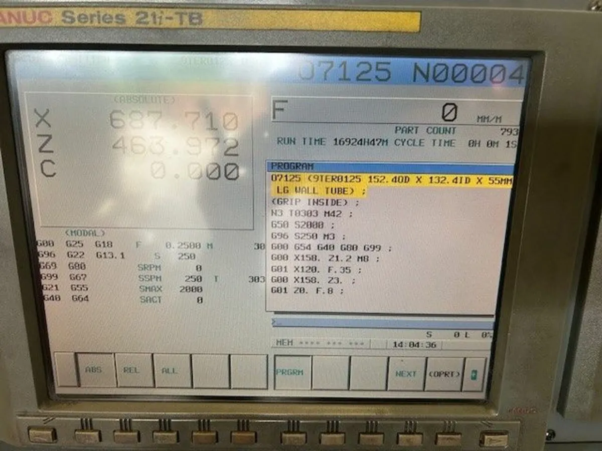 DOOSAN DAEWOO PUMA 700 LM CNC LATHE - Image 3