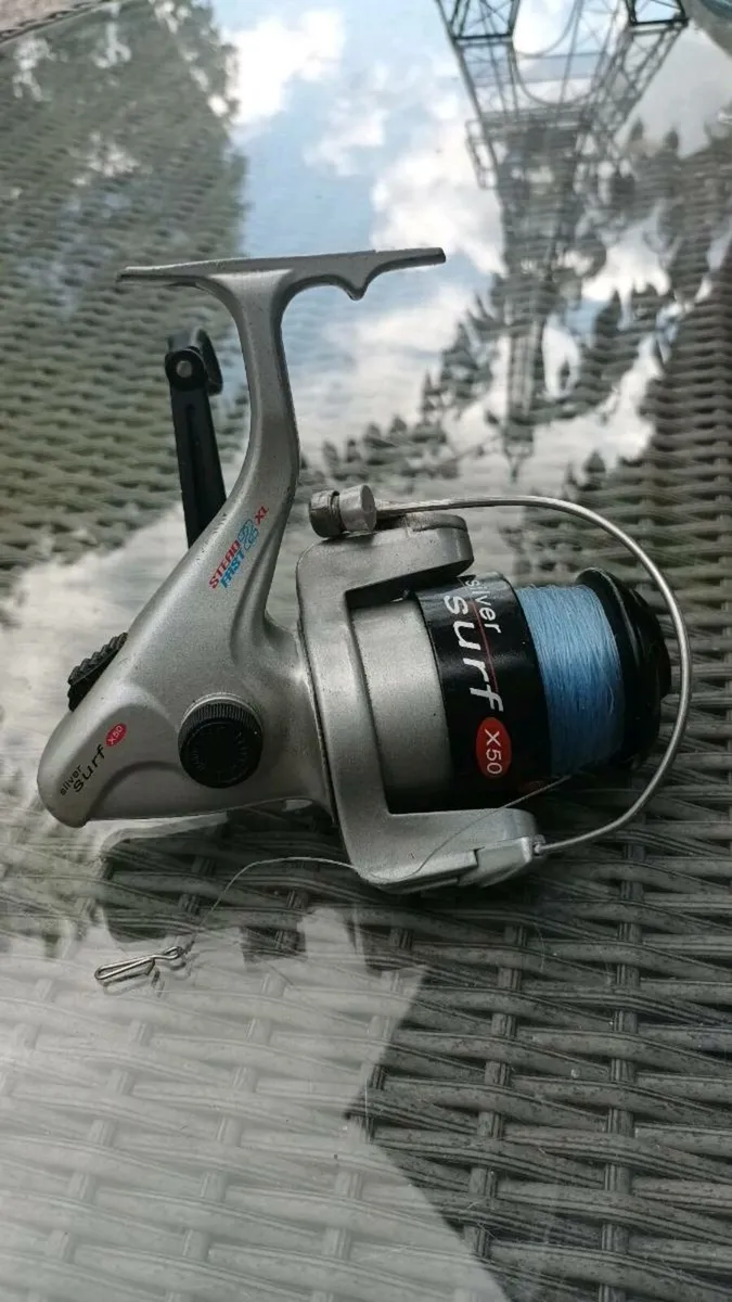 Silver Surf 2XL fishing reel, post 6e, D18 - Image 3