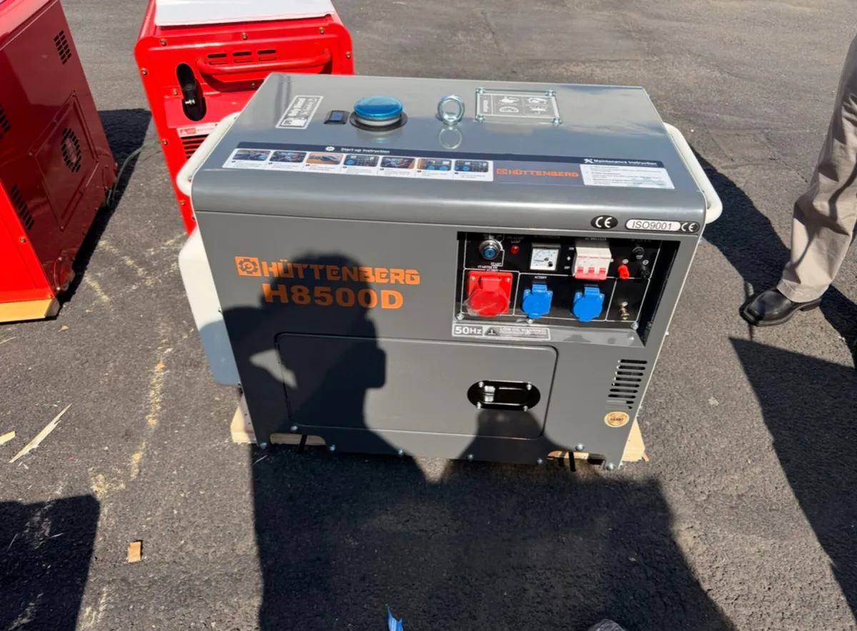 2025 SUPER SILENT DIESEL GENERATOR KEY START 13kva - Image 2