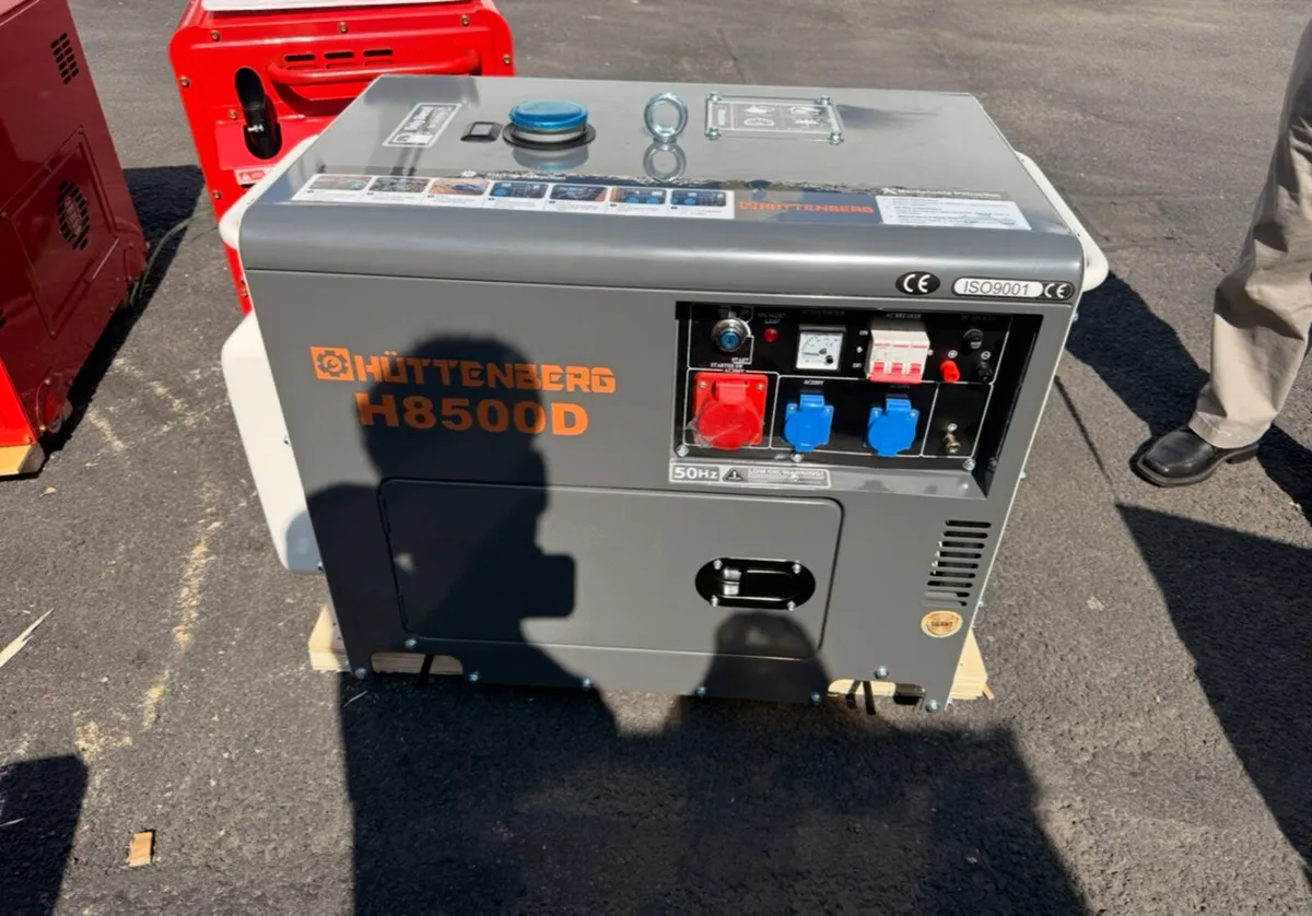 NEW 2025 SUPER SILENT DIESEL GENERATOR 13kva - Image 1