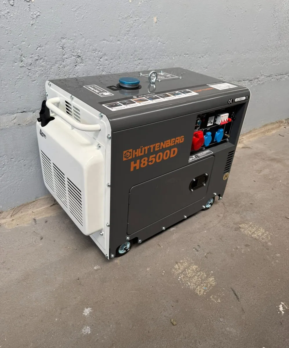2025 SUPER SILENT DIESEL GENERATOR 13kva KEY START - Image 1