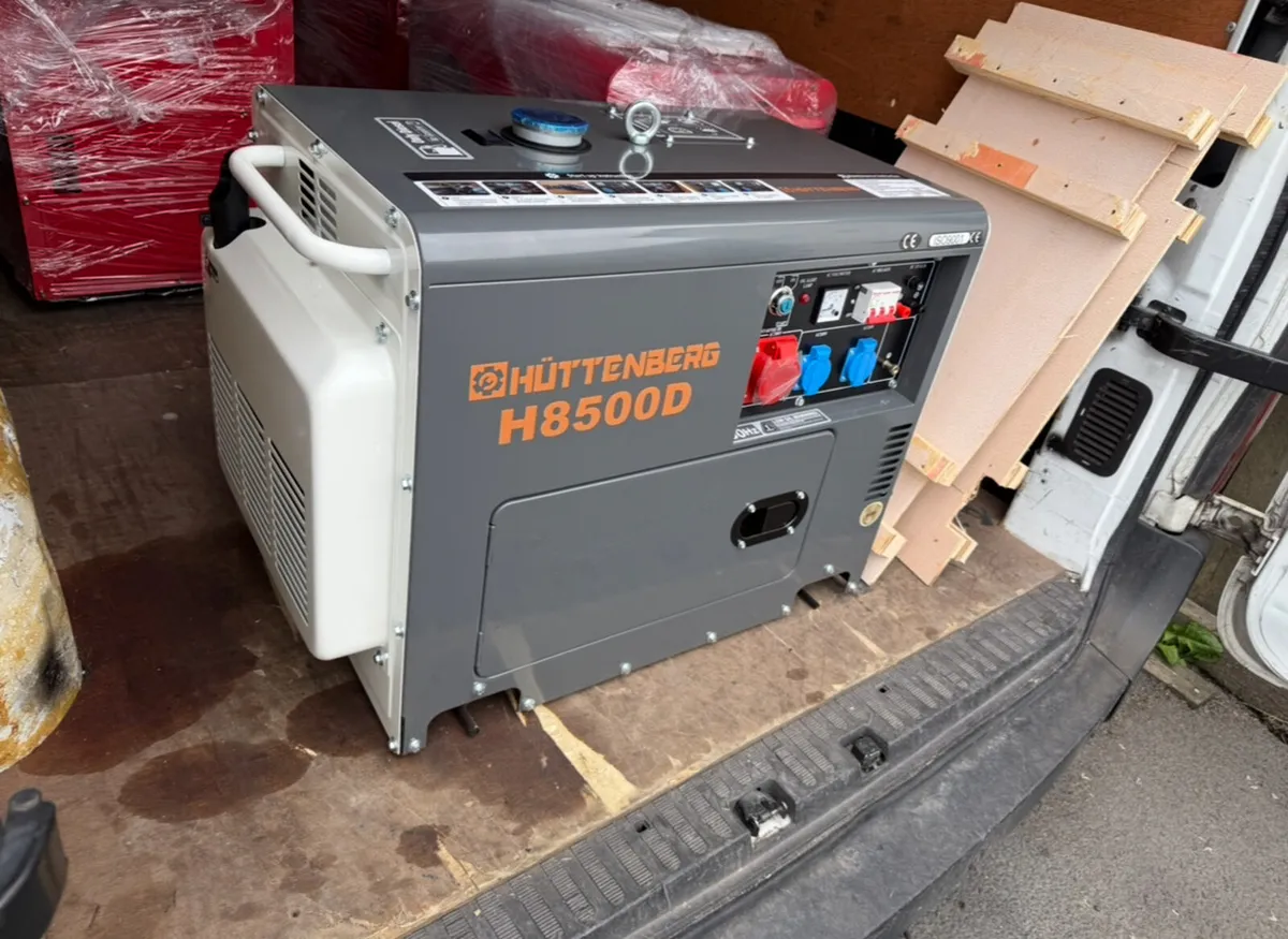 2025 SUPER SILENT DIESEL GENERATOR 13kva KEY START - Image 3