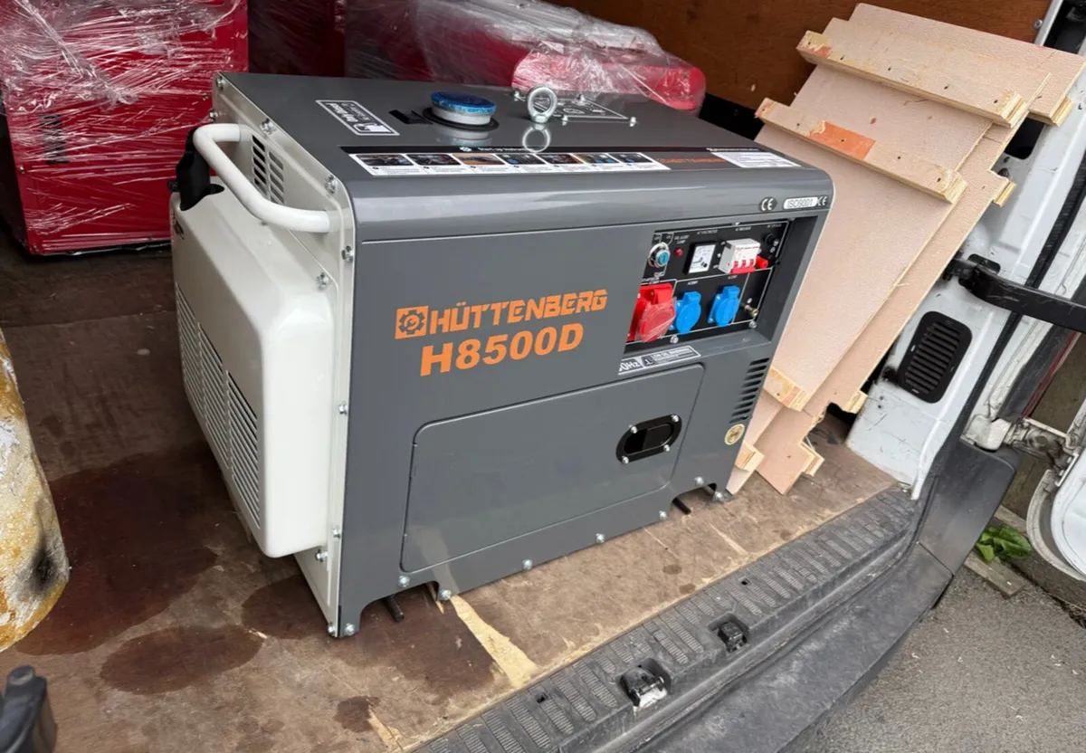 2025 SUPER SILENT DIESEL GENERATOR 13kva KEY START - Image 4