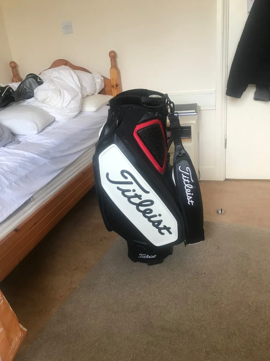 Golf Tour Bag With Trolley - Image 1