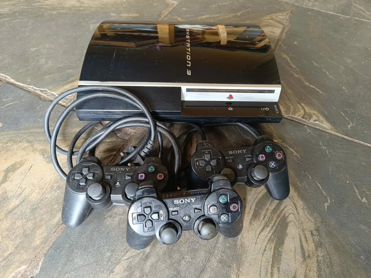Playstation 3 & 54 Games - Image 1