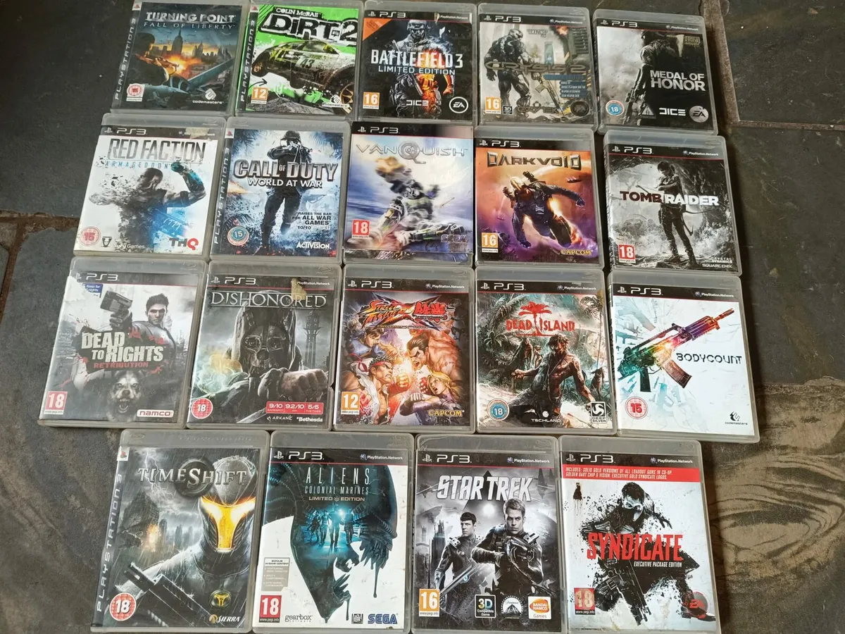 Playstation 3 & 54 Games - Image 2
