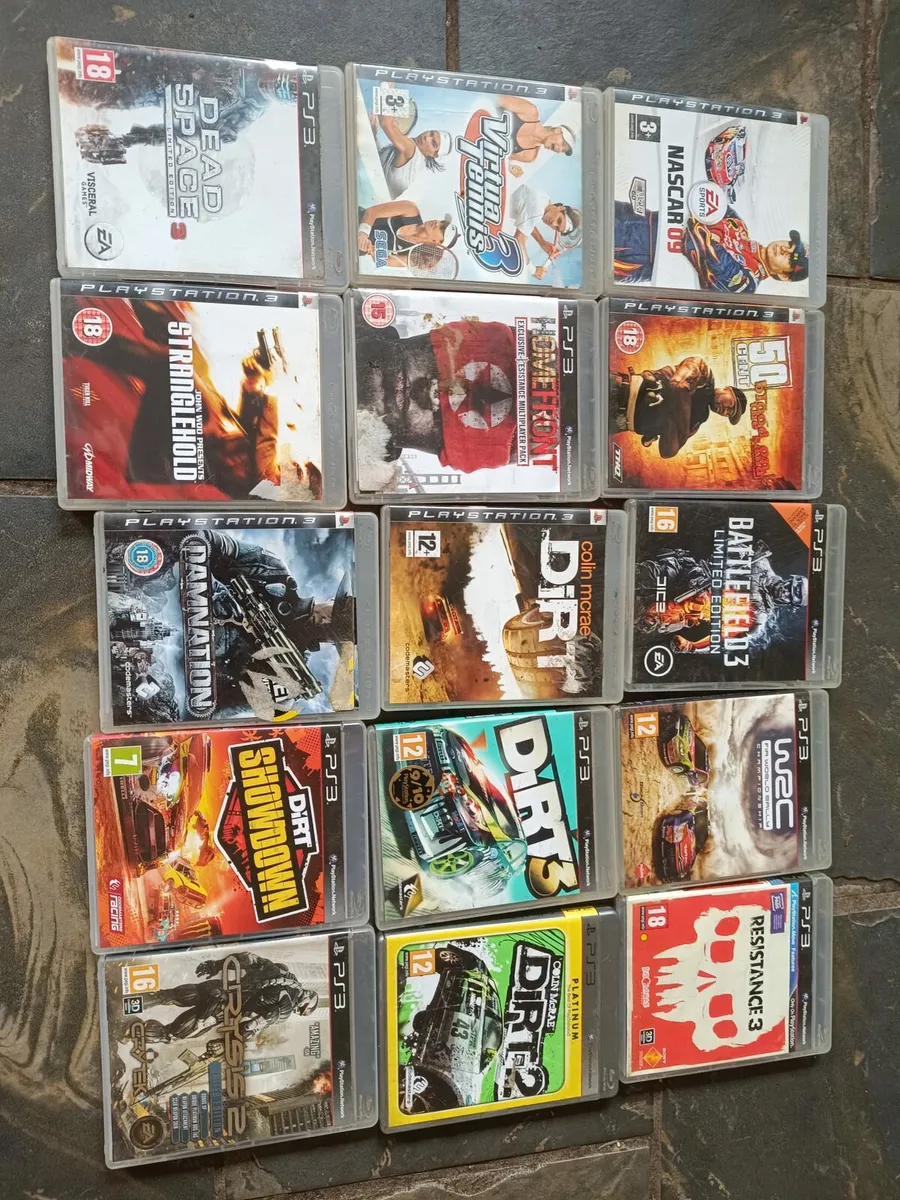 Playstation 3 & 54 Games - Image 3