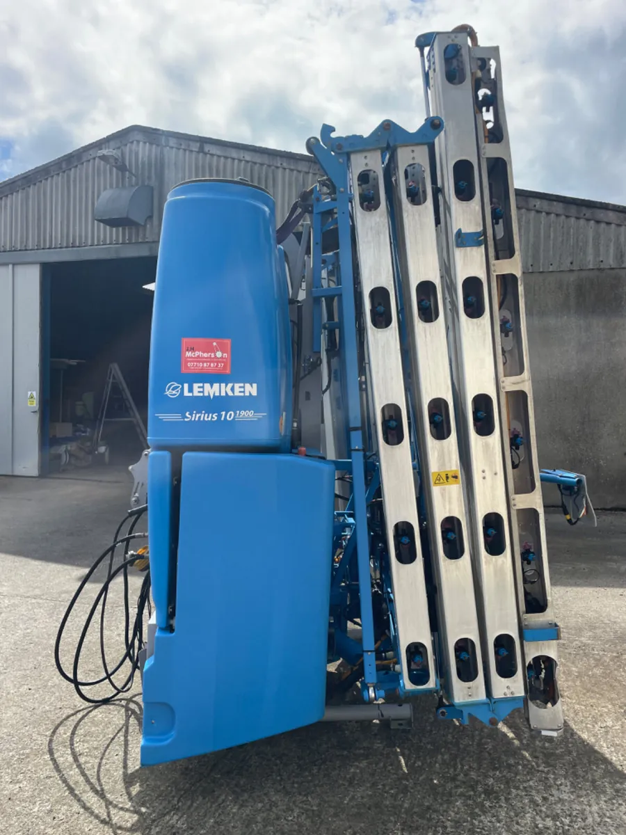 Lemken Sirius 10 sprayer, 24 metre, mint condition - Image 3